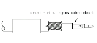 bnc centre pin crimp diagram